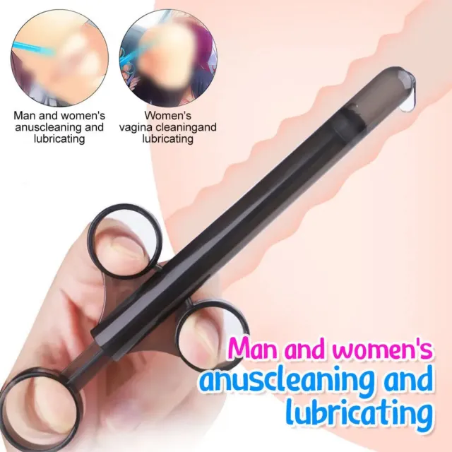 165mm Lube Launcher Personal Lubricant Anal Shooter Applicator Tube Injector