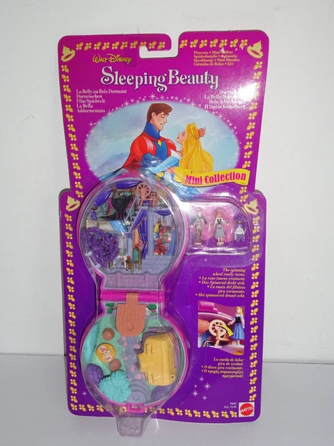 POLLY POCKET MATTEL Vintage Disney Sleeping Beauty La belle au