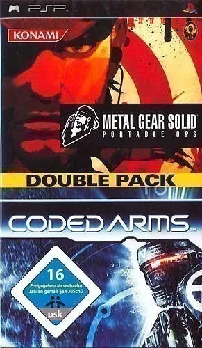 PSP - Metal Gear Solid Double Pack: Portable Ops + Coded Arms DE con embalaje original