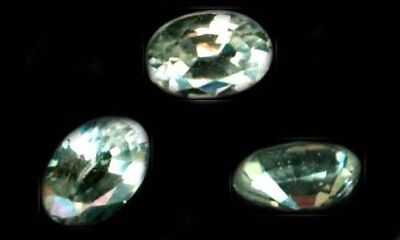 19thC Ancien 2/3ct Zircon “Matara Diamant” Hindou Kalpa Tree Feuille Perse