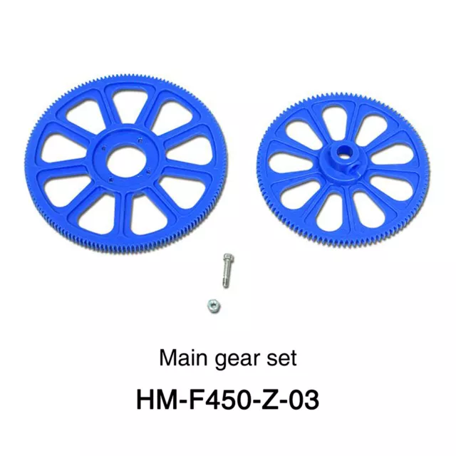 Walkera V450D03 Ersatzteile Propeller Motor Servo Gear ESC Empfänger Rotorkopf 2