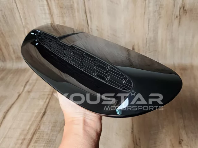 RAISED GLOSS BLACK BONNET VENT SCOOP for MINI Cooper S F54 F55 F56 F57 SD JCW