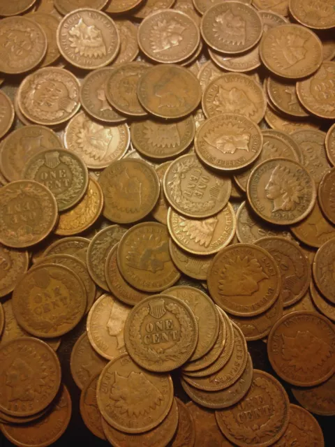 ☆Indian Head Cent ☆ Penny Estate Sale Lot 1859-1909☆ ~ You Choose How Many