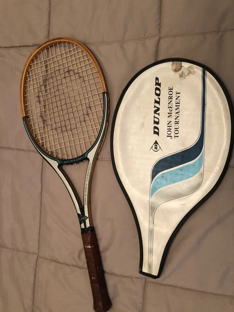 Raquette de tennis Dunlop McEnroe Autograph vintage! (Gebraucht) in Vessy für CHF 32 – mit Lieferung auf kaufen