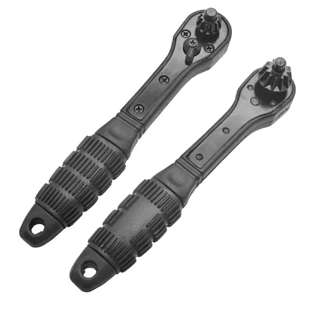 2 in 1 Drill Chuck Ratchet Spanner Universal Wrench Hand Drill Key Chuck