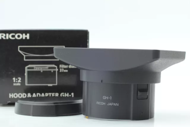 [Top MINT] RICOH Lens Hood & Adapter GH-1 for GR DIGITAL I and II From JAPAN