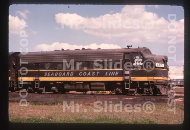 Duplicate Slide SCL Seaboard Coast Line F7A 405