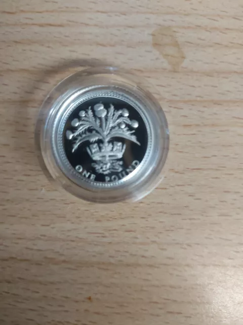 1984 United Kingdom Sliver Proof One Coin