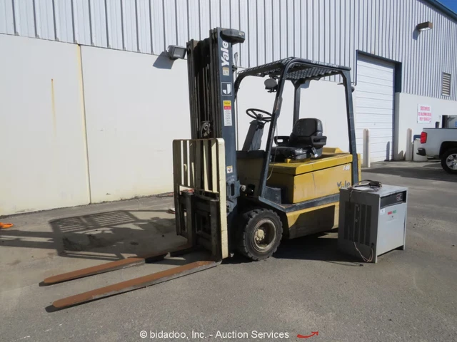 2006 Yale ERP060 6,000LB Electric Warehouse Forklift Truck 80V -Parts/Repair