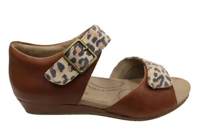 HOMYPED FERRA WOMENS Leather Comfortable Wide Width Sandals 89.95 PicClick AU