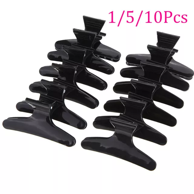 1/5/10Pcs Schwarz Schmetterling Haarnadel Haar Clip Salon Friseur Zubehör Cla ￢