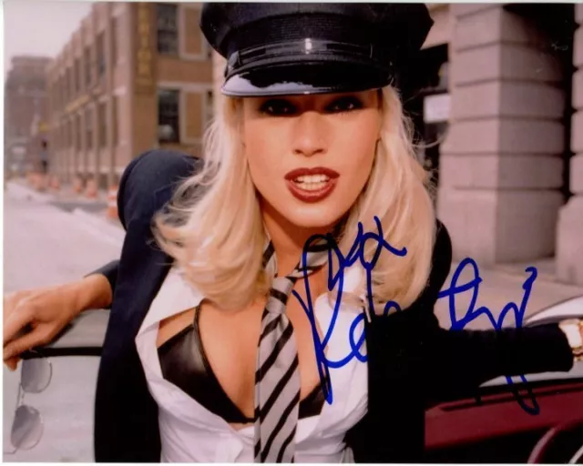 REBECCA ROMIJN signed autographed 8x10 SEXY CHAUFFEUR photo
