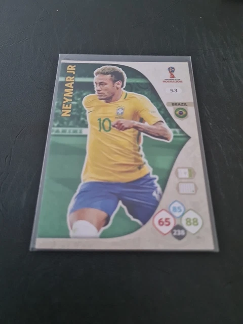 Carte Autographe Neymar – Brésil – Repro Avec Signature Imprimée – NEUF