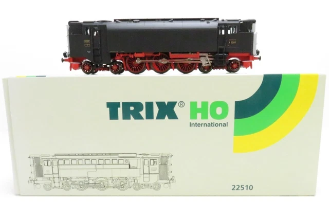 TRIX Locomotive à Vapeur BR 003 DB H0 22137-02 Noire