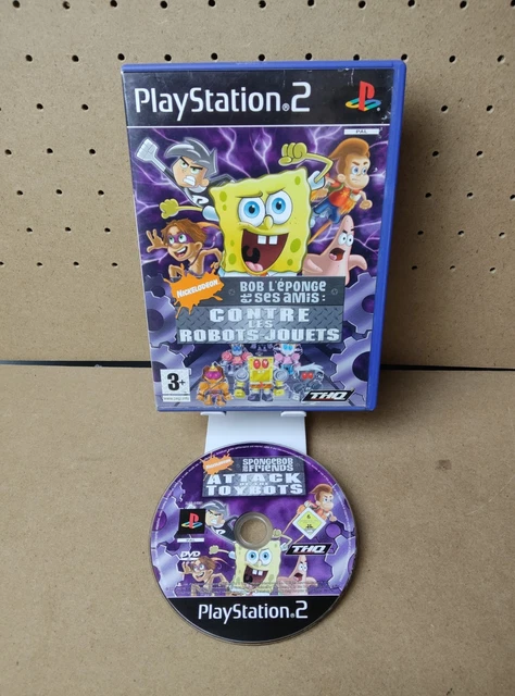 Jeu Bob L'Éponge Silence On Tourne ! PS2 - Version FR PAL, état Correct, Pour PlayStation 2