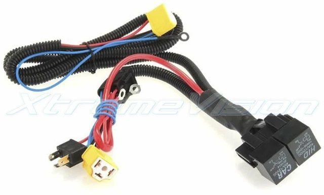Xtremevision HID Conversion Battery Dual-Relay Wiring Harness - H4/9003 Xtremevision HID Conversion Battery Dual-Relay Wiring Harness - H4/9003