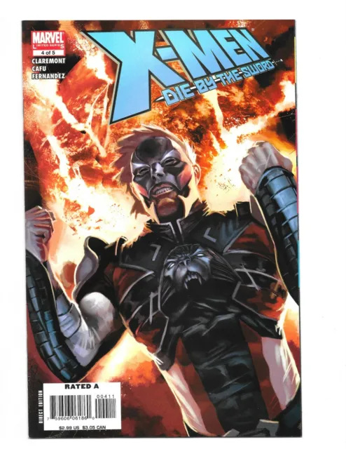 Marvel X-Men Die By The Sword #4 (Feb. 2008) High Grade