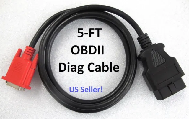 OBD2 OBDII Main Cable for Launch X431 Creader Professional CRP229 229 Scan Tool