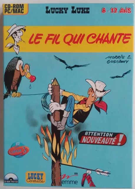 Lucky Luke Le Fil qui Chante CD-ROM PC/MAC Complet VF