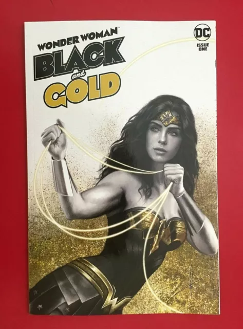 WONDER WOMAN BLACK & GOLD #1 (NM) CARLA COHEN Elite Exclusive LTD 3000 DC 2021