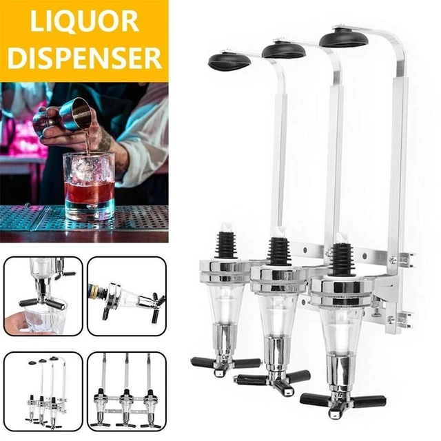 Soporte de fijación de botellas soporte de botella dispensador de vino barra dispensador de bebidas bebida