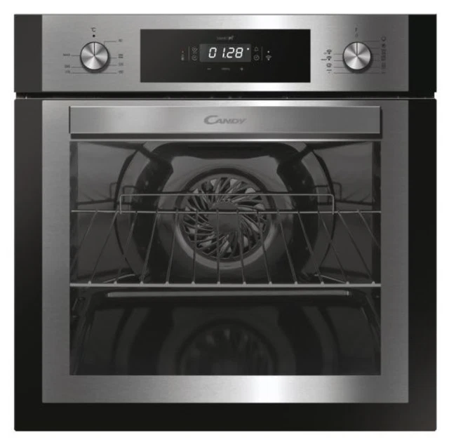 Candy FCNE625X Wifi Four Électrique Encastrable Aéré 70LT 10 Fonctions Inox