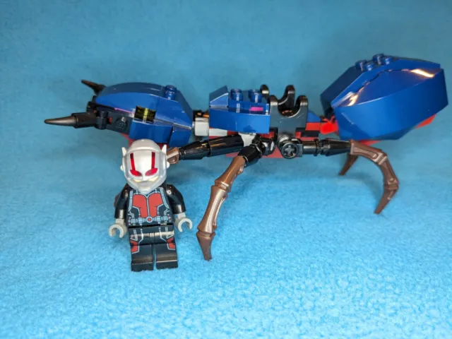 LEGO Marvel Avengers: Ant-Man Minifigure From Set 76039 Plus Partial Ant