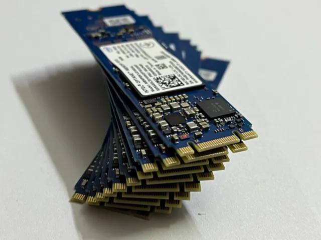10 pcs Intel Optane Memory M10 SSD M.2 2280 MEMPEK1J016GA 16GB PCIe 3.0x2 Xpoint