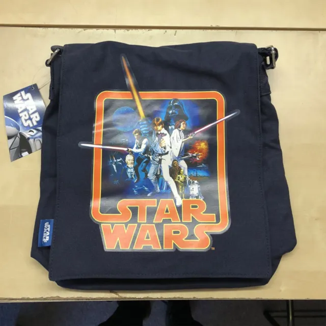 Star Wars Messenger Bag New Hope Empire Strikes Back OFFICIAL Shoulder Travel