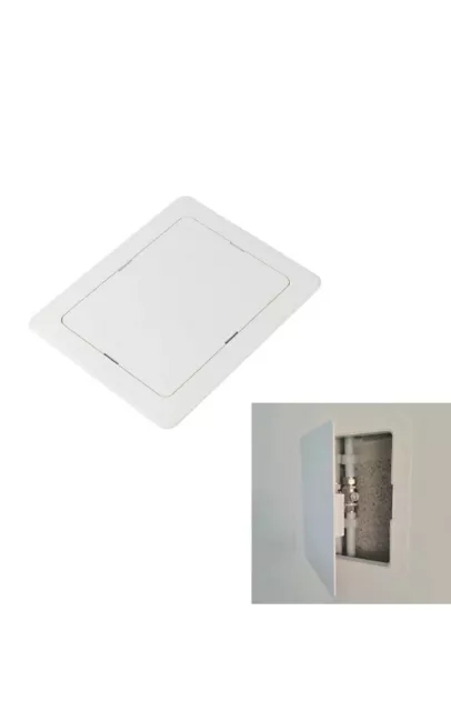 Panel de acceso Manthorpe - Sombra de inspección blanca - Puerta de acceso de servicio 150x200 mm