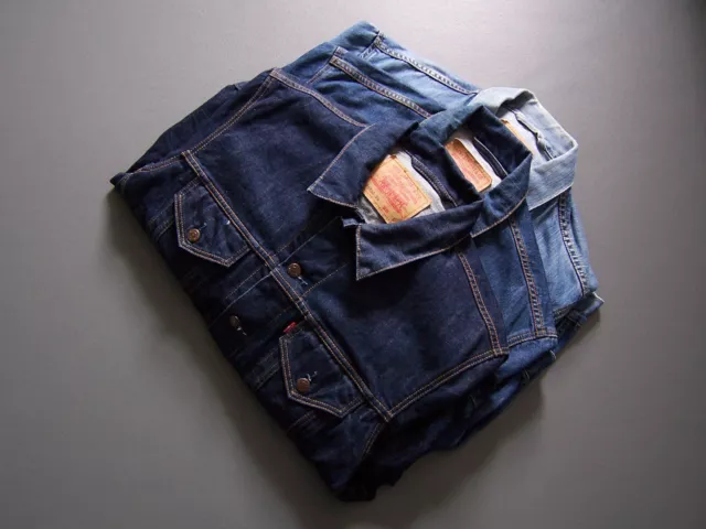 Xs denim deals jacket mens