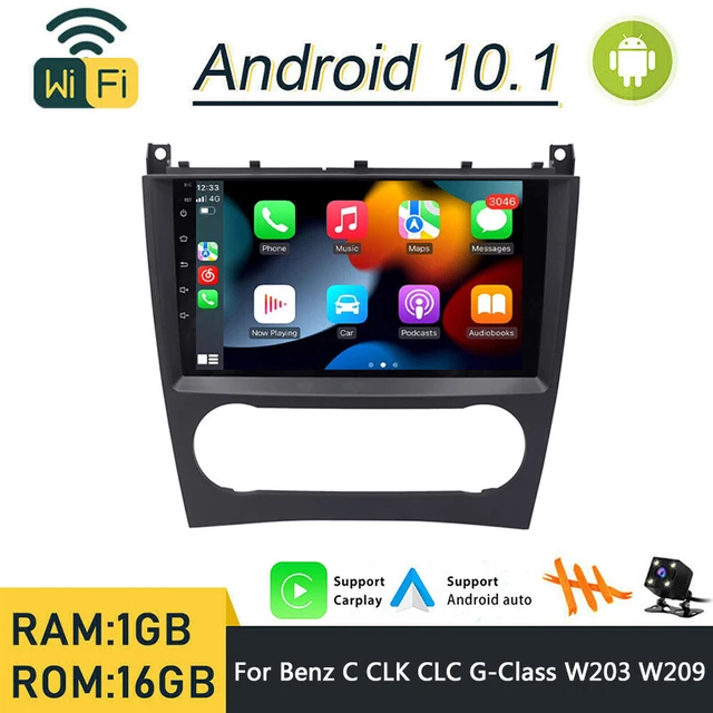 For Benz C CLK CLC G-Class W203 W209 Android Car Stereo Radio Carplay GPS Navi