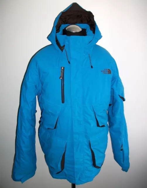 THE NORTH FACE Cryptic Recco DOWN PUFFER JACKET SKI COAT XL Hooded ANORAK PARKA