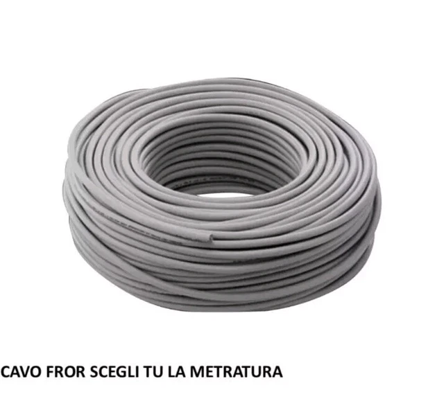 Cavo Telefonico Doppino In Rame - 2x0,60 Mm, 50 Metri, Rosso/Bianco, Per Interni, Professionale - Foto 12