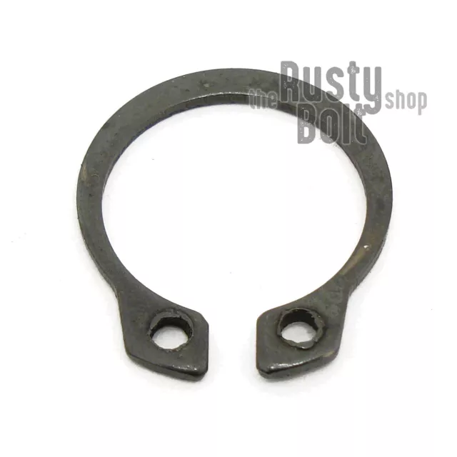 14mm, External Circlip, Carbon Steel, Retaining Snap Ring, Outer, Retainer, Clip