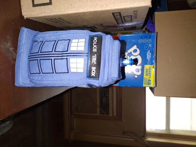 Doctor Who Police Box Talking Soft Plush Toy Light & Sound Underground Toys.