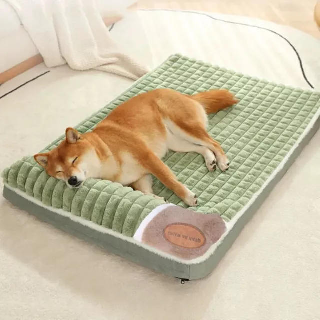 Comfortable Fluff Pet Bed Thickened Sleeping Mat Cat Rest Cushion  Pet Supplies