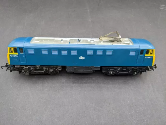 Triang Hornby R753 ,E3001 Bo-Bo BR Blue single pantograph Class 81 loco