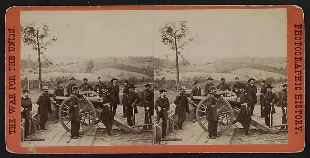 Photo of Stereograph,Major General Sherman,Atlanta,Georgia,American Civil War,2