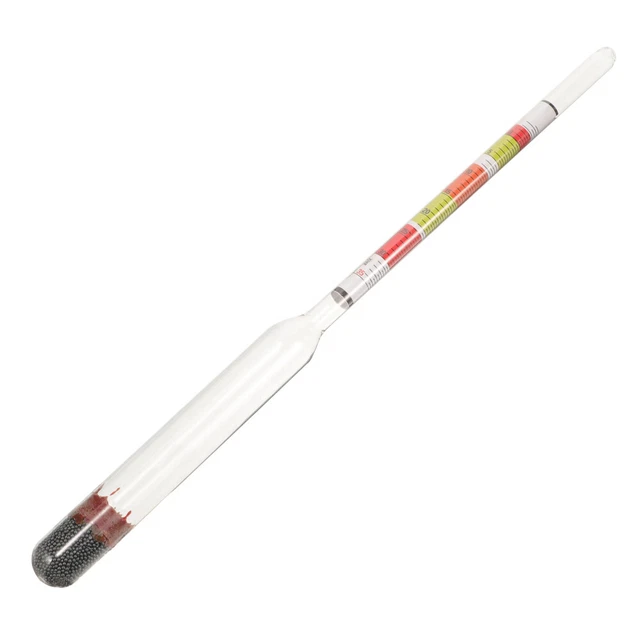 Idrometro Per Alcol - Misuratore Gradazione 0-100% Con Becher - Per Distillazione Fai Da Te - Foto 3