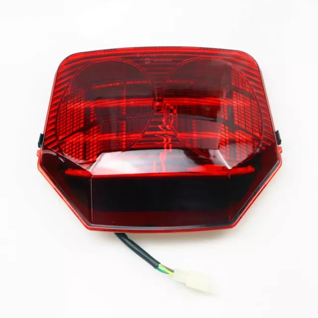 Red Tail Light Rear Brake Lamps For Motorcycle Honda VTEC 400 CB400 SF CB1300