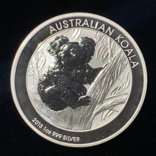 2013 Australian Koala 1oz .999 Fine Silver, Perth Mint, Original Capsule