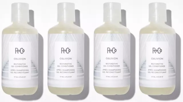 Set of 4 R+Co - Oblivion - Restorative Gel Conditioner 6 oz FREE SHIP