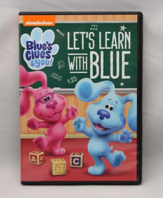 BLUE'S CLUES & You! Let's Learn with Blue [DVD] BRAND NEW SEALED