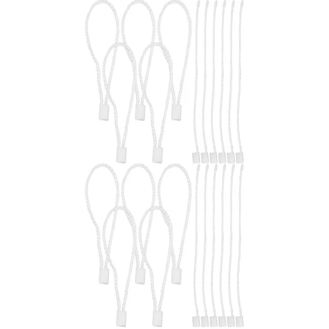 2pcs 1 Beutel Preisschildseile Hanging Tag Strings Preis Krawatten für