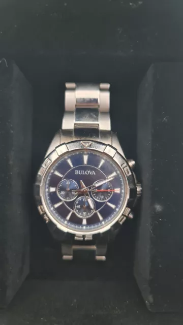 BULOVA MARINE STAR Chronograph C9671396 Men s Quartz Wrist Watch Read 114.95 PicClick UK