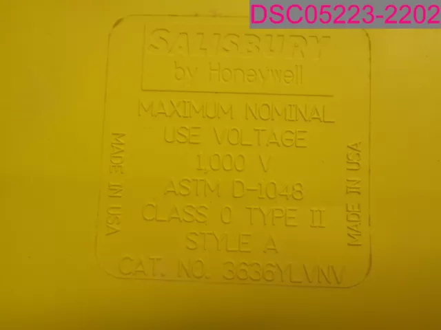 Salisbury Honeywell Insulating Blanket 3'x3' Yellow 3636YLVNV 2