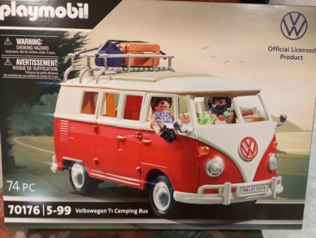 PLAYMOBIL Volkswagen T1 Camping Bus (70176) Neu und OVP