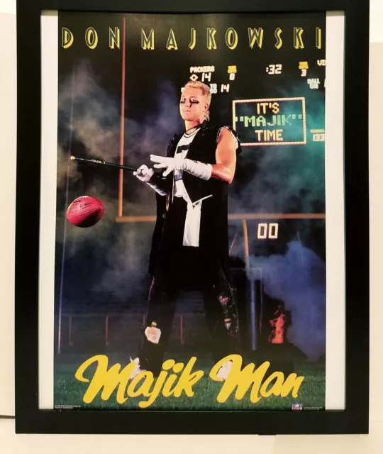 Don Majkowski Packers Costacos Brothers 8.5x11 FRAMED Print Vintage 80 Poste