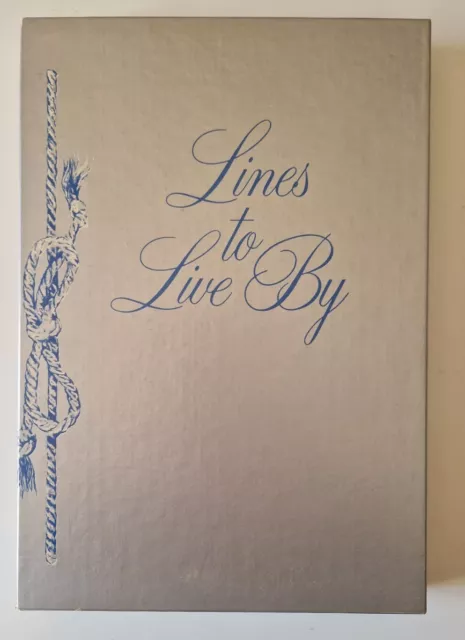 Lines To Live By Edited by Clinton T. Howell, Illustrated By Thomas Bewick, 1972